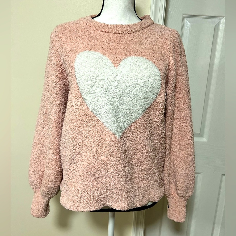 Lauren Conrad Soft Sweater Heart Shape